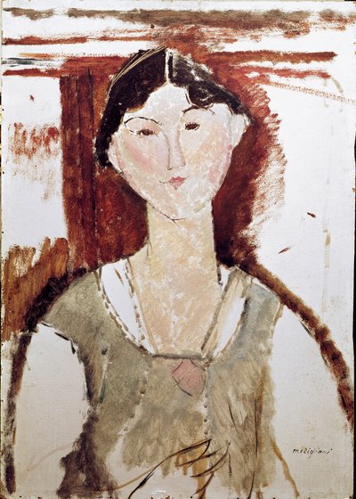 Portret Beatrice Hastings. Obraz Amedeo Modigliani autorstwa Amedeo Modigliani