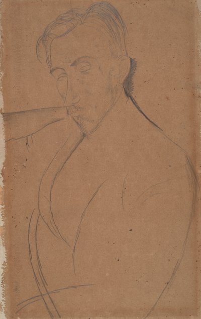 Portret Donato Frisia autorstwa Amedeo Modigliani