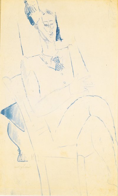 Portret Jeana Cocteau, ok. 1930 r. 1916 autorstwa Amedeo Modigliani
