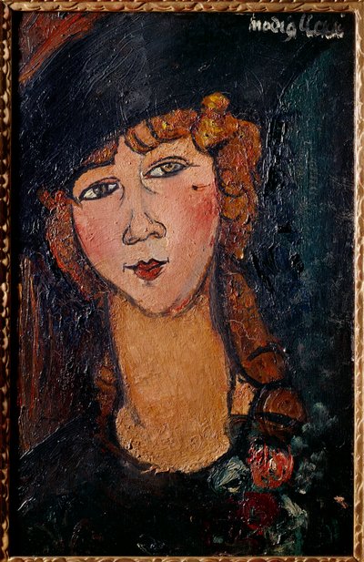 Portret Lolotte Malowanie autorstwa Amedeo Modigliani (1884-1920) 1917 Nd. 0,35x0,55 m Paryż, musee National d
