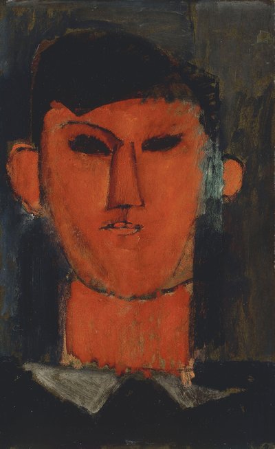 Portret Picassa; Portret Picassa, 1915 autorstwa Amedeo Modigliani