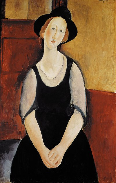 Portret Thory Klinckowstrom autorstwa Amedeo Modigliani
