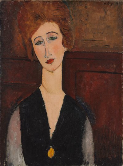 Portret kobiety autorstwa Amedeo Modigliani