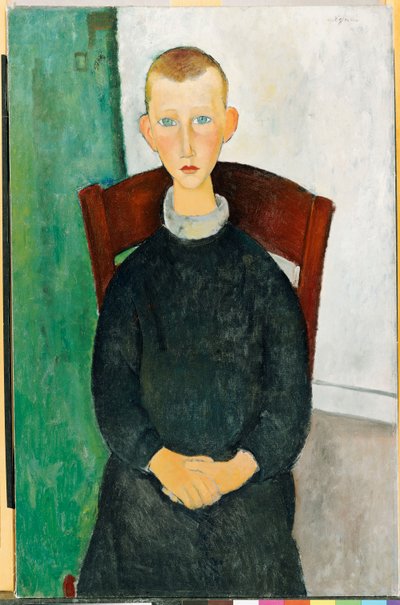 Syn dozorcy, 1918 autorstwa Amedeo Modigliani