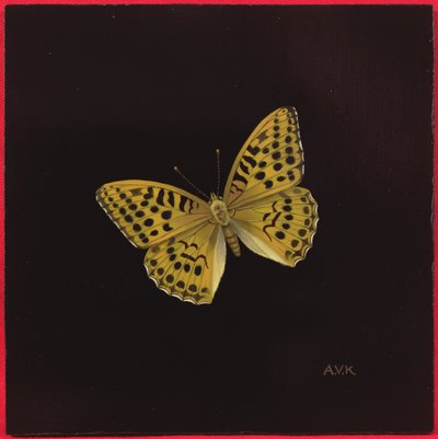 Motyl fritillary myty srebrem, 2000 autorstwa Amelia Kleiser