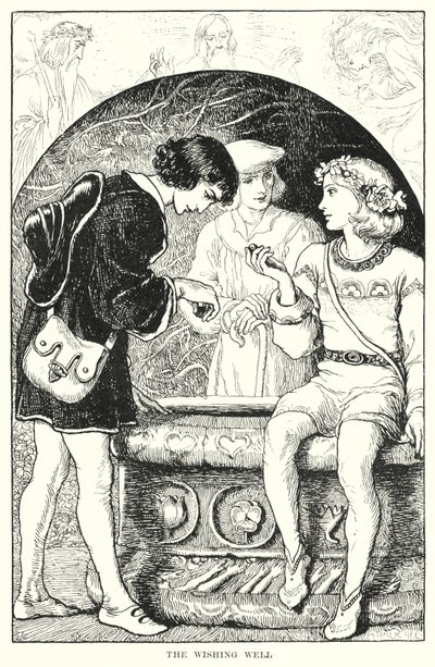 Studnia życzeń (grawerunek) autorstwa Amelia M. (attr.to) Bowerley or Bauerle