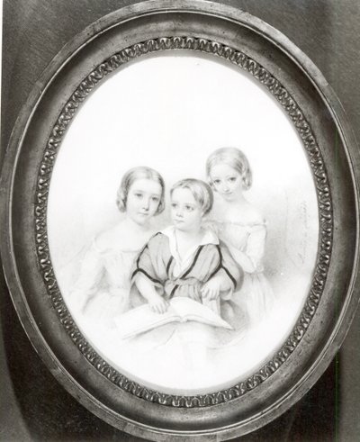 Blandine (ur. 1835), Cosima (ur. 1837) i Daniel (ur. 1839), dzieci Marie d
