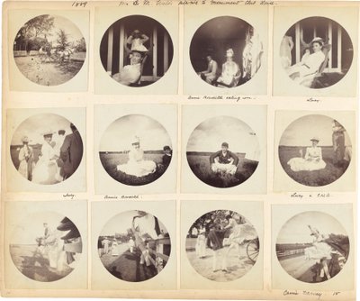 Album rodzinny Charlesa Waltera Amory autorstwa American 19th Century