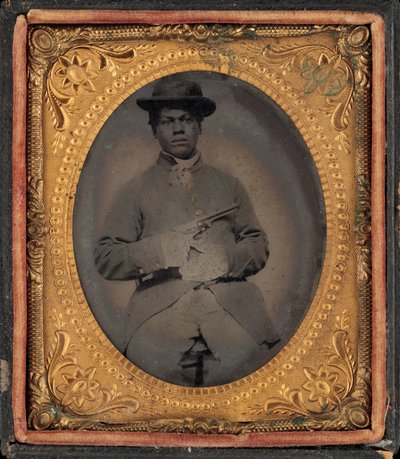 Portret szeregowca USCT autorstwa American 19th Century