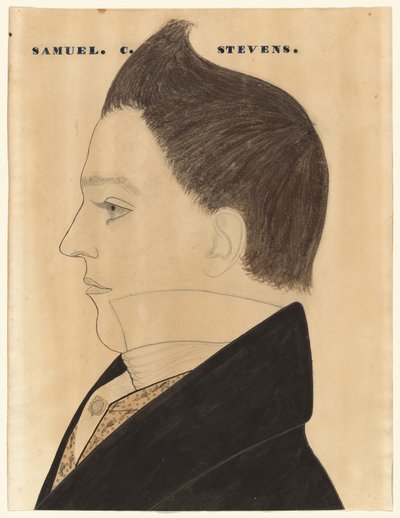 Samuel C. Stevens autorstwa American 19th Century