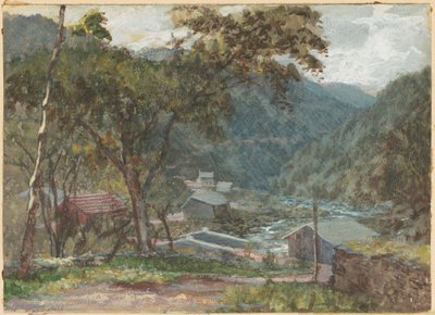 Wejście do Kaaterskill Clove, góry Catskill autorstwa American 19th Century after John Frederick Kensett