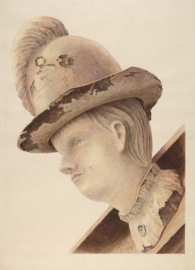 Figurant ze szkunera „Haroldine” autorstwa American 20th Century