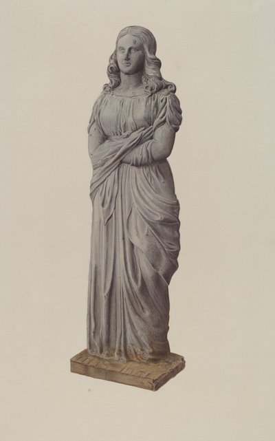 Figurka ogrodowa autorstwa American 20th Century