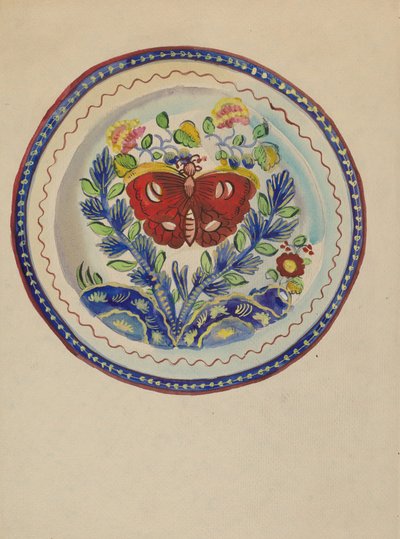Talerz autorstwa American 20th Century