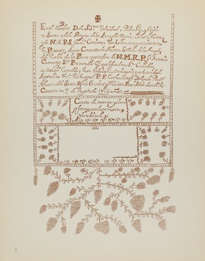 Płyta 3: Księga odwiedzin Pecos: Z portfolio "Hiszpańskie projekty kolonialne Nowego Meksyku" autorstwa American 20th Century