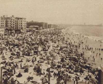 Kalifornia: Wenecja Ameryki (zdjęcie czarno-białe) autorstwa American Photographer (after)