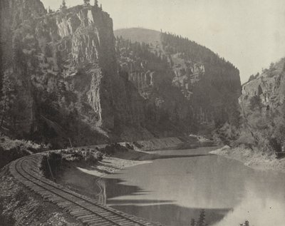 Echo Cliffs, Kanion rzeki Grand, Kolorado (zdjęcie czarno-białe) autorstwa American Photographer (after)