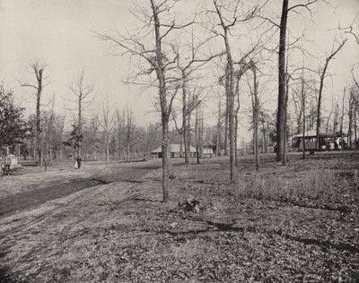 Guilford Court House, Karolina Północna (zdjęcie czarno-białe) autorstwa American Photographer (after)