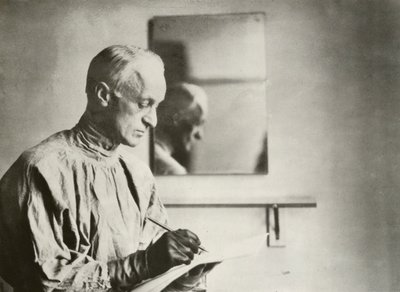Harvey Cushing, neurochirurg, portret (zdjęcie czarno-białe) autorstwa American Photographer (after)