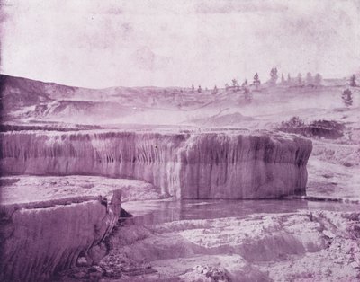 Taras Mały Jowisz (zdjęcie czarno-białe) autorstwa American Photographer (after)