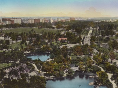 Nowy Jork: Central Park, od 59th Street w kierunku Central Park West (zdjęcie) autorstwa American Photographer (after)
