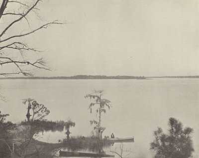 Rzeka Pamlico, Karolina Północna (zdjęcie czarno-białe) autorstwa American Photographer (after)