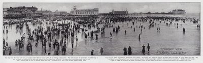 Panoramiczny widok, Atlantic City, USA (zdjęcie czarno-białe) autorstwa American Photographer (after)
