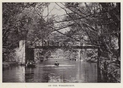 Filadelfia: Na Wissahickon (zdjęcie czarno-białe) autorstwa American Photographer (after)