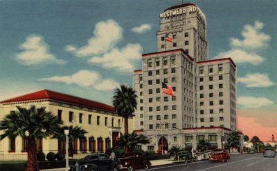 Phoenix, Arizona: poczta i hotel Westward Ho, North Central Avenue (zdjęcie) autorstwa American Photographer (after)