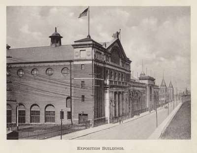 Pittsburgh: Budynki ekspozycyjne (zdjęcie czarno-białe) autorstwa American Photographer (after)