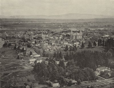 Portland, Oregon (czarno-białe zdjęcie) autorstwa American Photographer (after)