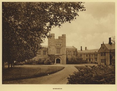 Uniwersytet Princeton: Gimnazjum (zdjęcie czarno-białe) autorstwa American Photographer (after)
