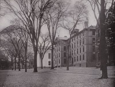 Providence, Rhode Island: Kampus, Brown University (zdjęcie czarno-białe) autorstwa American Photographer (after)