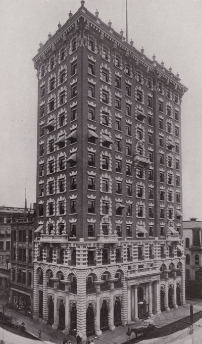 Providence, Rhode Island: Budynek Union Trust (zdjęcie czarno-białe) autorstwa American Photographer (after)