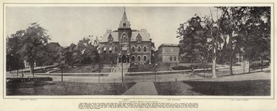 Springfield, Massachusetts: The City Library Group of Buildings (zdjęcie czarno-białe) autorstwa American Photographer (after)