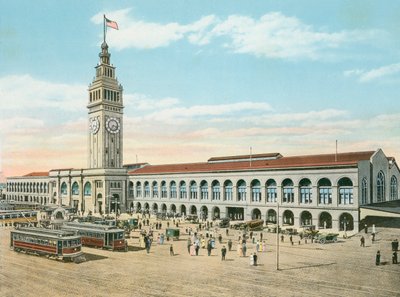Ferry Building, Foot of Market Street, San Francisco, Kalifornia (zdjęcie) autorstwa American Photographer (after)