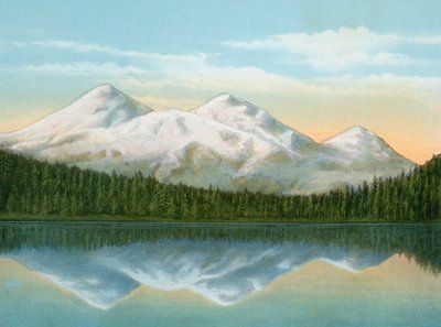 Trzy siostry, Oregon (zdjęcie) autorstwa American Photographer (after)