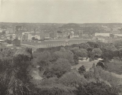 Washington City, sekcja rezydencji (zdjęcie czarno-białe) autorstwa American Photographer (after)
