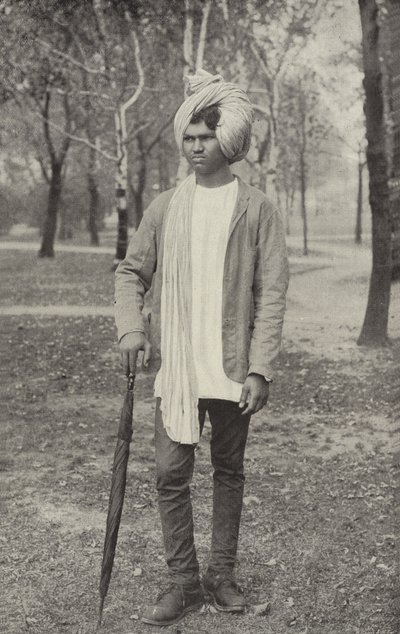 Żongler hinduski autorstwa American Photographer