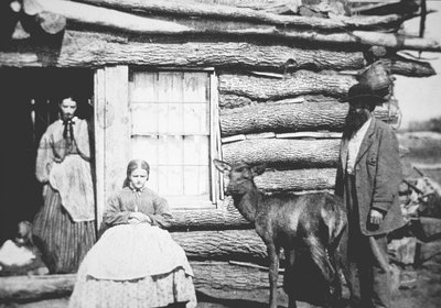 Amerykański pionier, Clear Creek, Kansas autorstwa American Photographer