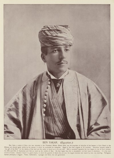 Ben Yakar, Egipcjanin autorstwa American Photographer