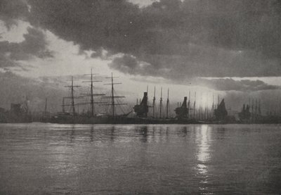 Boston: "Outward Bound" (zdjęcie czarno-białe) autorstwa American Photographer