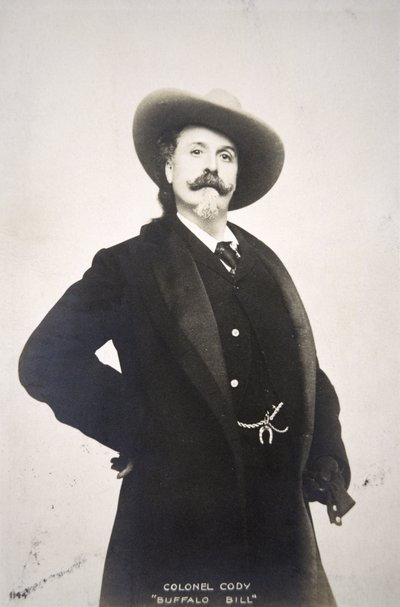 Pocztówka Buffalo Bill (1846-1917) autorstwa American Photographer