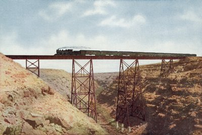 Kanion Diablo, Arizona (kolorowe zdjęcie) autorstwa American Photographer
