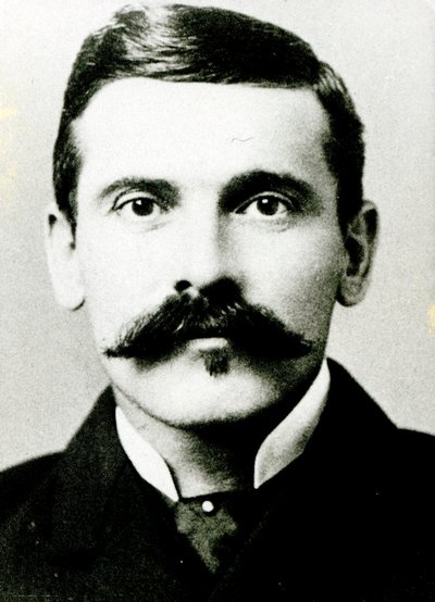 Doc Holliday, ok. 1882 (zdjęcie czarno-białe) autorstwa American Photographer