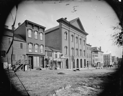 Teatr Forda, Waszyngton, D.C., 1860-80 autorstwa American Photographer