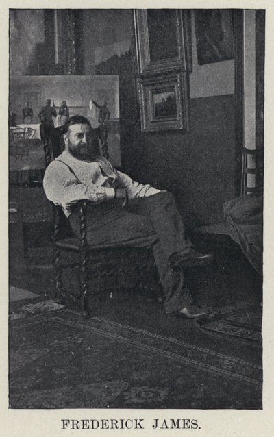 Frederick James (zdjęcie czarno-białe) autorstwa American Photographer