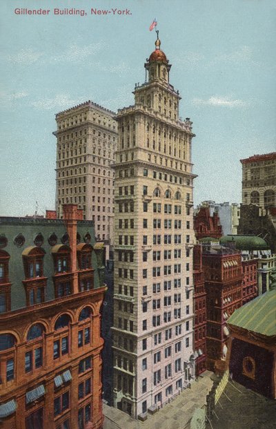 Gillender Building, Nowy Jork, USA (zdjęcie kolorowe) autorstwa American Photographer