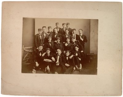 Hagers Class 61 19 w liczbie, ok. 1870 (zdjęcie w sepii) autorstwa American Photographer