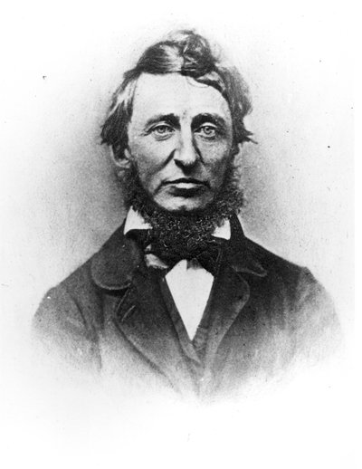 Henryk Thoreau (1817-62) autorstwa American Photographer
